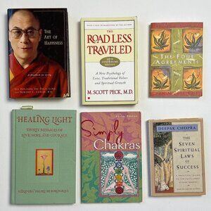 Bundle 6x set Spiritual and Self-Help Book personal development
